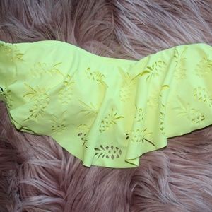 Pineapple Swimsuit Top